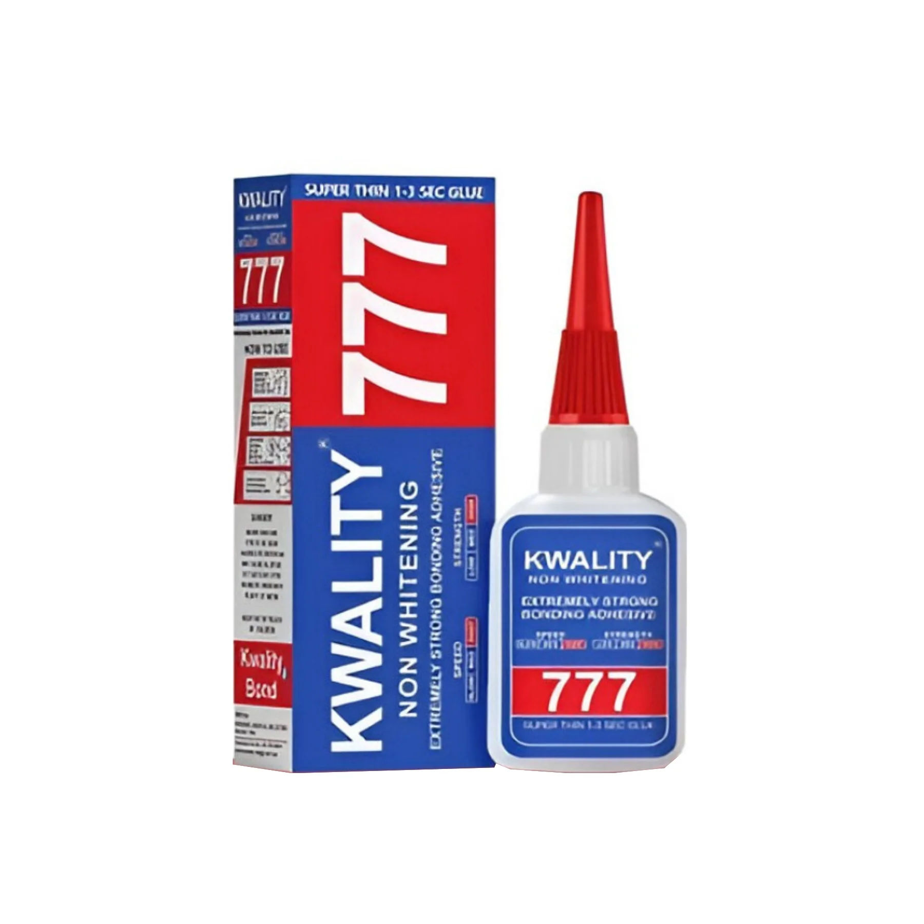 Kwality 777 Non Whitening Extremely Strong Bonding Adhesive 20g