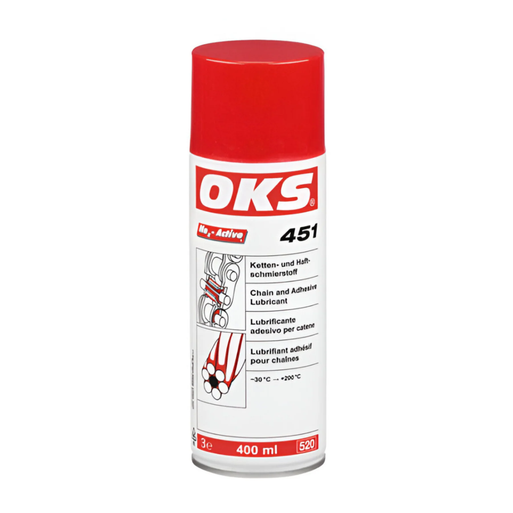 OKS 451 Adhesive Chain Lubricant Spray 500ml