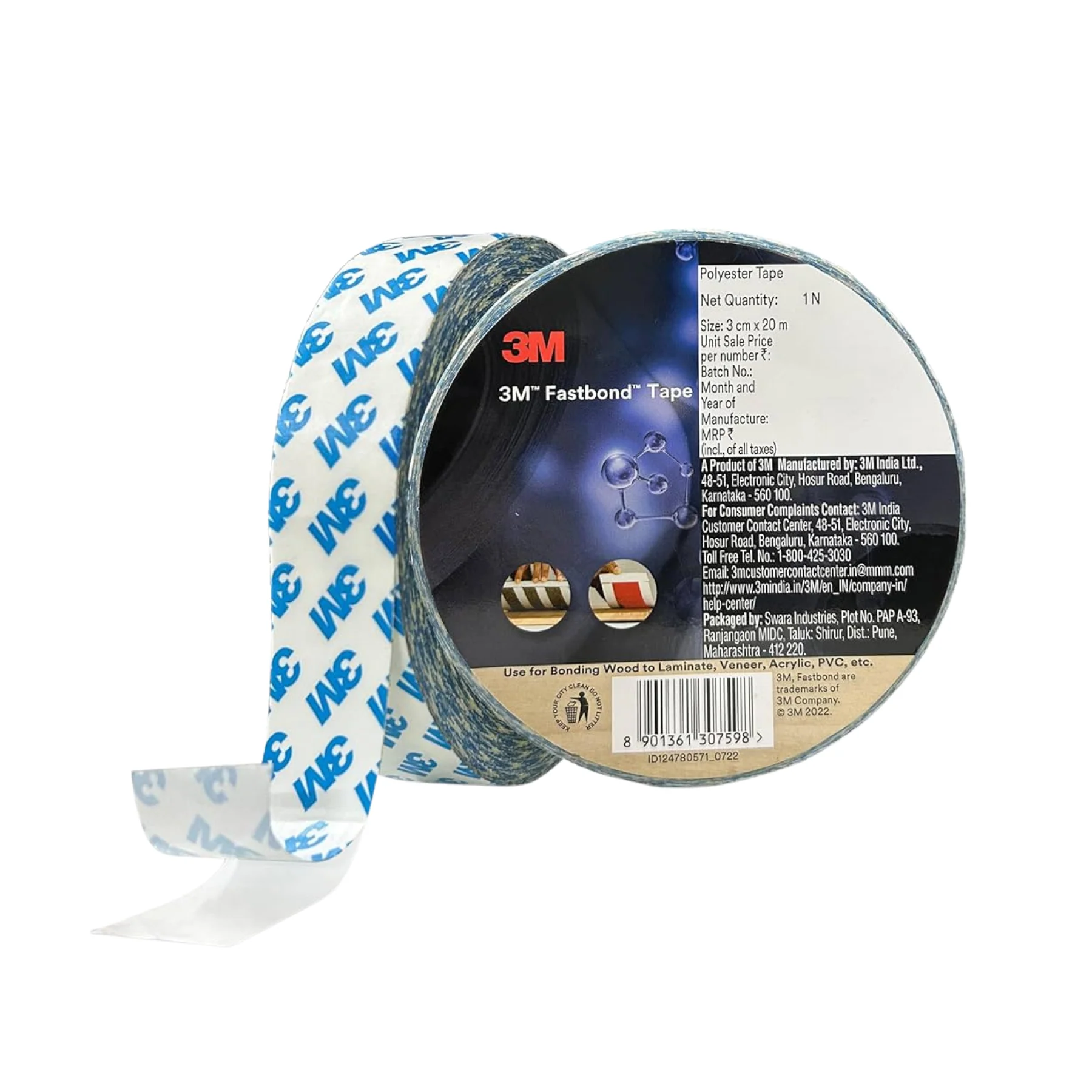 3M™ Fast Bond Tape 30mm x 20meters