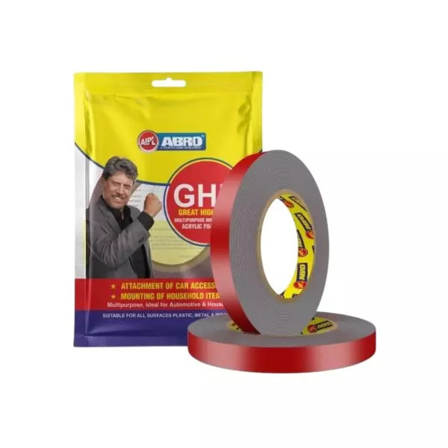 Abro Great High Bond(GHB) Multipurpose Mounting Tape 10mm X 7meters