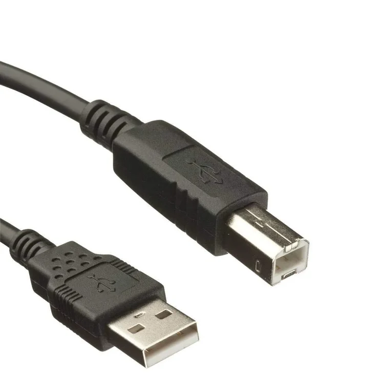 USB Printer (Cord) Cable (1.5 Meter) A Male to B Male Compatible with Printers Scanner