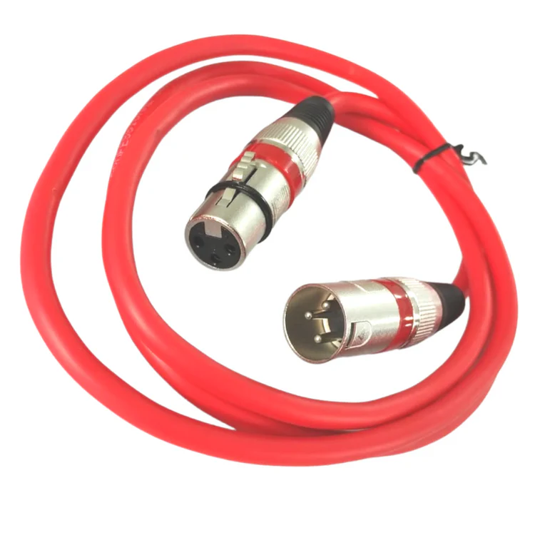 3 Pin XLR Female to 3 Pin XLR Male Audio Cable 1.5 Meter