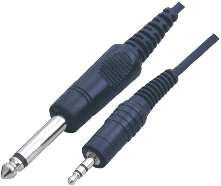 P38 Mono Male to Stereo Male Digital Mic (Silk) Cable 1.5 Meter