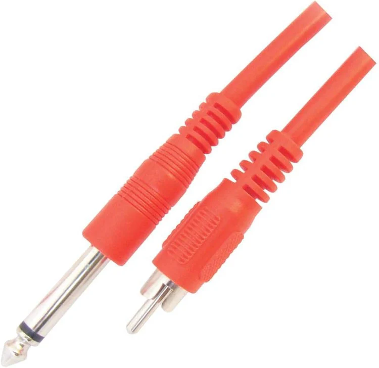 P38 Mono Male to RCA Male Cable 1.5 Meter