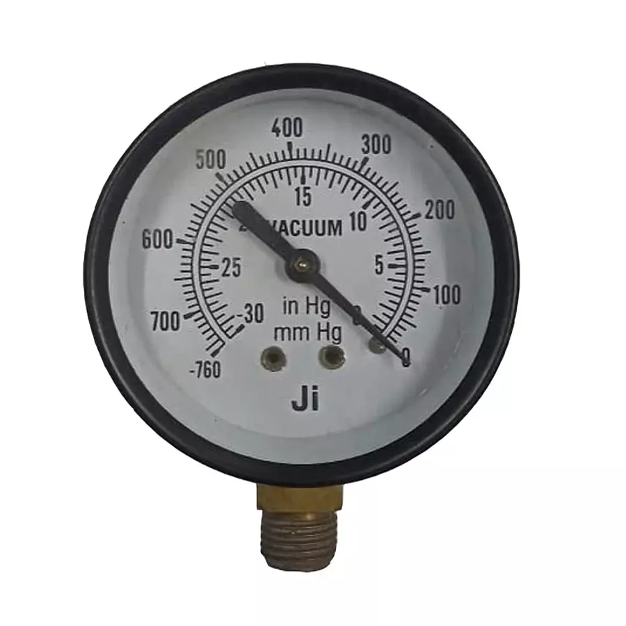 63 mm Vacuum Gauge, Range 760 mmHg - 0, JI-CPG-1004