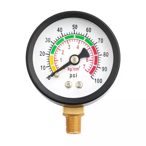 HIU2100 0 to 100 psi (0 to 7 kg) Pressure Gauge