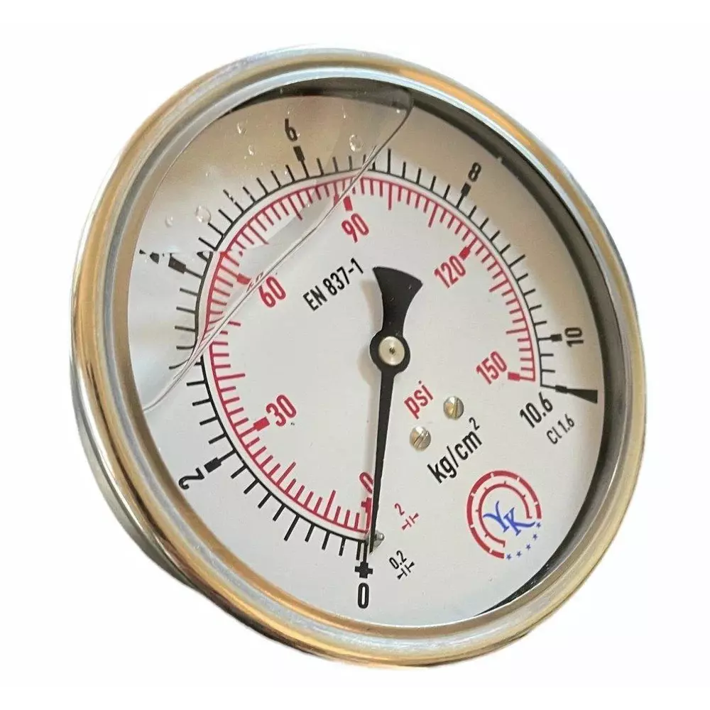 2 inch (50.8 mm) Pressure Gauge Stainless Steel