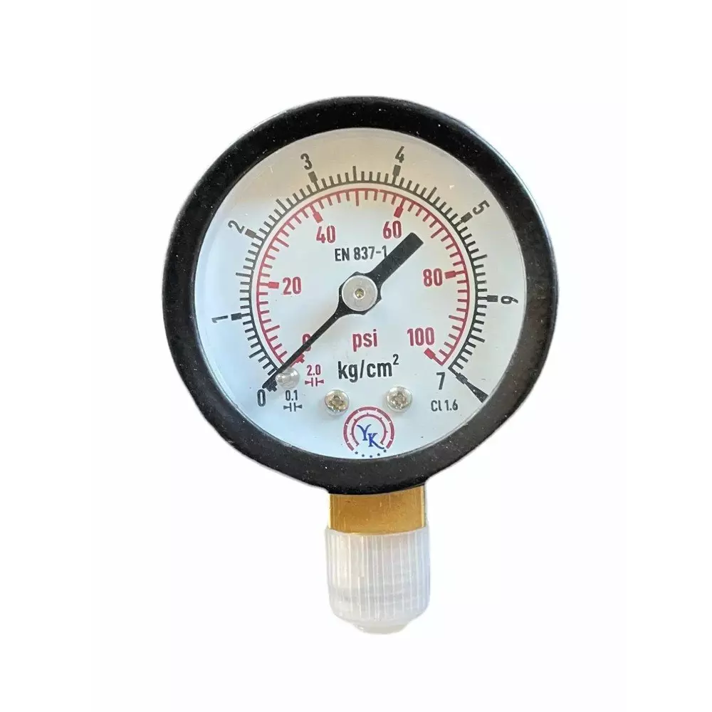  1.5 inch (38.1 mm) Pressure Gauge Stainless Steel