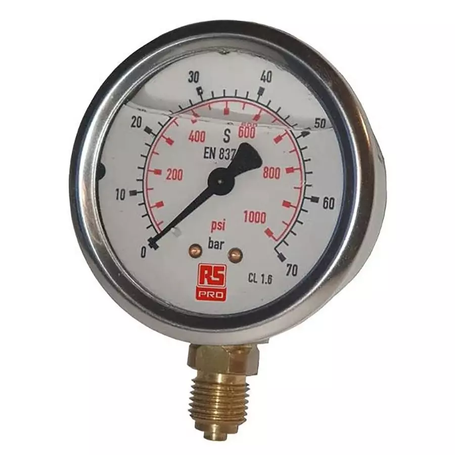 Pressure Gauge, Range: 0-16 bar, 2537441