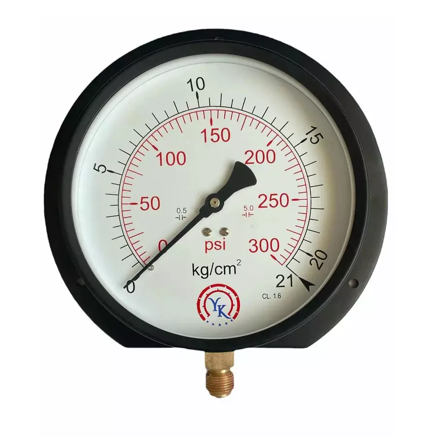 6 inch (152.4 mm) Pressure Gauge Mild Steel for Commercial