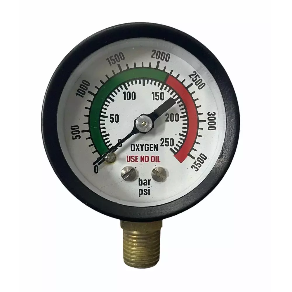 2 inch (50.8 mm) Pressure Gauge Mild Steel for Commercial