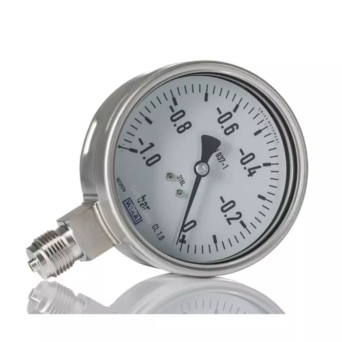 G 1/2 Pressure Gauge, Range: 0-1 bar, 1958867