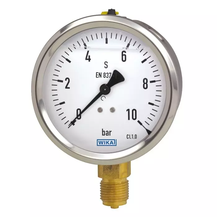 Bottom Entry Pressure Gauge, Range: 0-200 PSI, 2351297