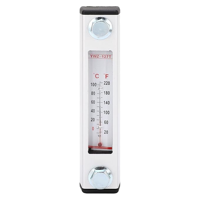 Oil Level Gauge, Small and Easy Installation 0100℃ Anti-Leakage Shake-Proof Liquid Level for Industry
