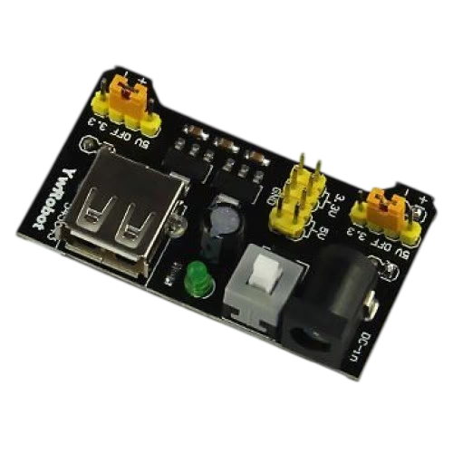3.3V/5V MB102 Breadboard Power Supply Module