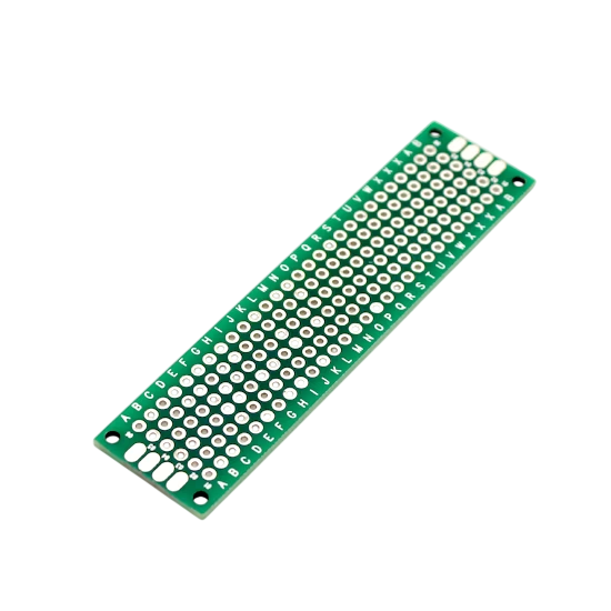 2 x 8 cm Universal PCB Prototype Board Double-Sided – 2pcs
