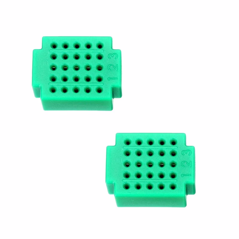 XF-25 Ultra Mini Breadboard Green - 2PCS