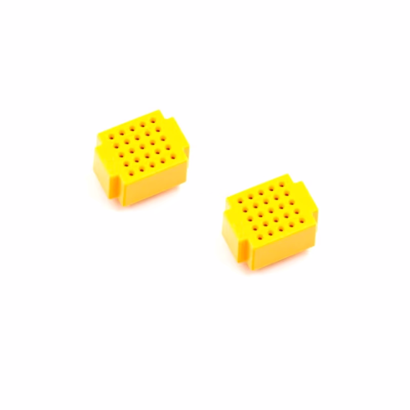 XF-25 Ultra Mini Breadboard Yellow - 2PCS