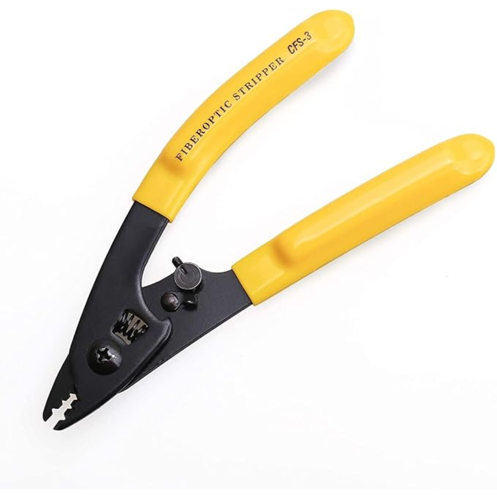 Fiber Cable Stripper Optical Fiber Stripper Fiber Optic Stripping Pliers Fiber Optic Stripper Optical Fiber Cutter 3 Holes Fiber Stripper Cutting Pliers Wire Cutter Stripper Wire Cutters 1 Pc