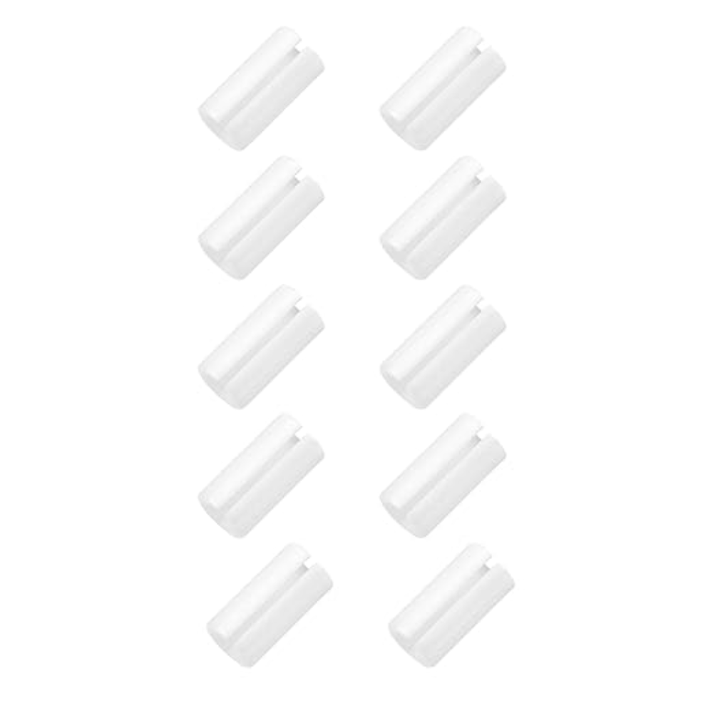 Fiber Optical Ceramic Core, 10 Pack Fiber Optical Tool Accessory Fiber Sleeve Core for Visual Fault Locator Optical Fiber Power Meter
