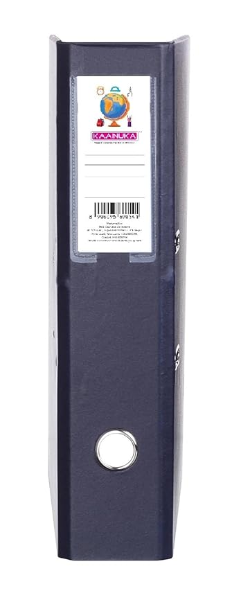 Premium Lever Arch Box File/Folder | Index File | Box Binder File for Office Certificates and Documents A4,FS Size (500 Pages)(Pack of 1)