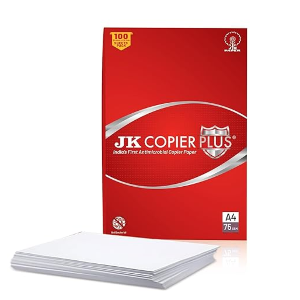 Plus Anti Microbial A4 Paper - 75 GSM, 100 Sheets | Reliable & Smooth Performance for Printing