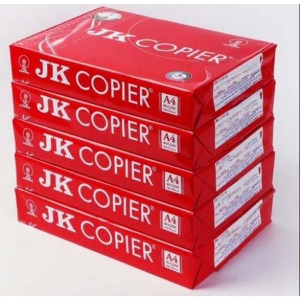 A4, 500 Sheets, 75 GSM Paper Copier Combo Pack of 5 Set