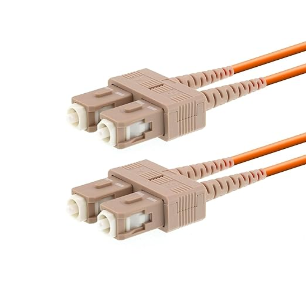 3m (10ft) SC to SC OM2 Fiber Patch Cable MMF Multimode Duplex Fiber Optic Patch Cord 50/125μm 1G/10G