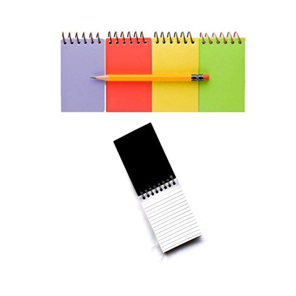 Pocket Dairy for Men Small Notebooks Pack of 5 Pcs Small Notepad Pocket Diary with Smooth White Pages_11Q23
