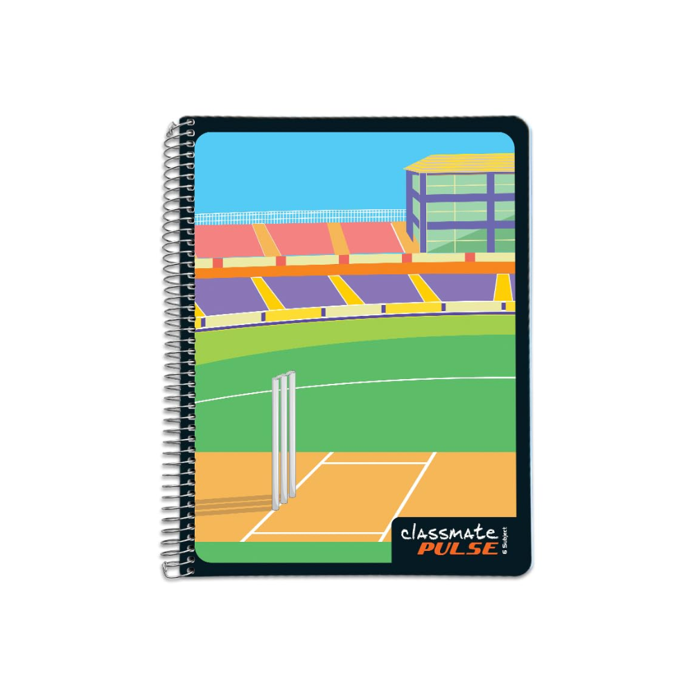 6 Subject Notebook - 203mm x 267mm, Soft Cover, 300 Pages, Single Line
