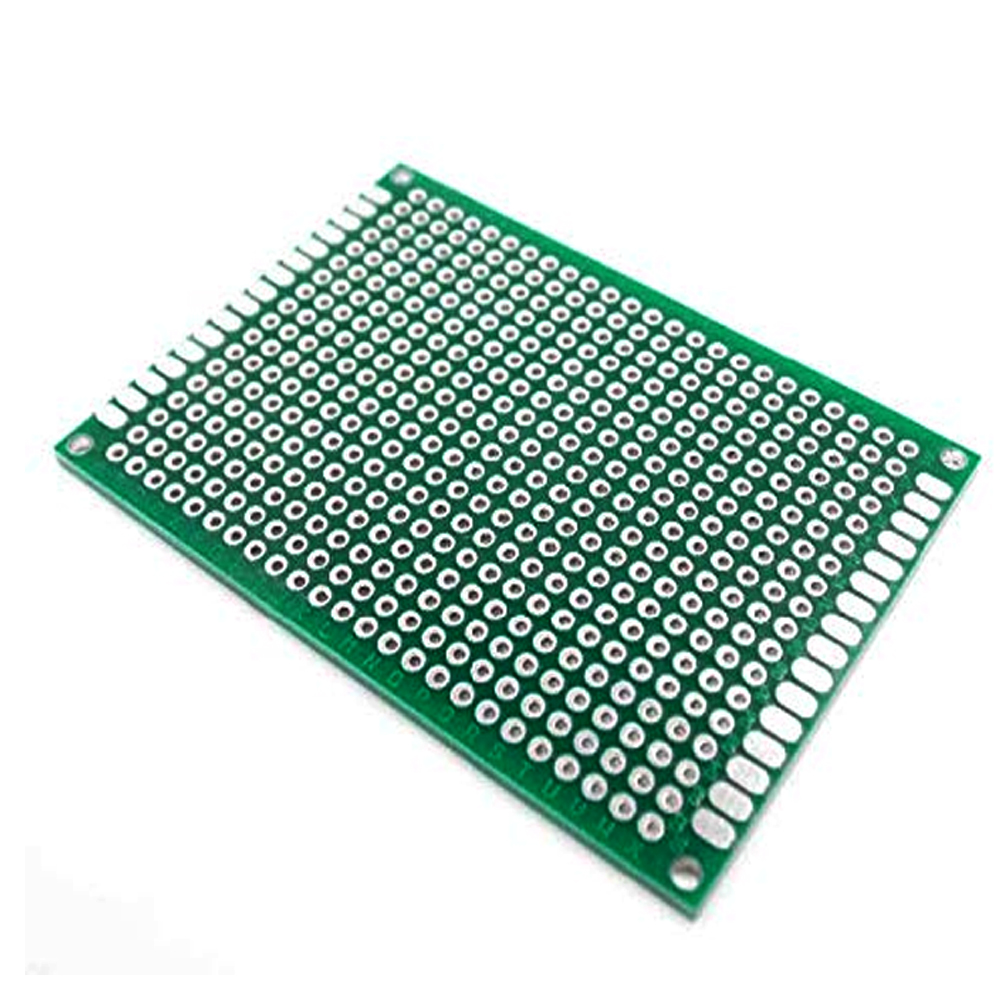 60x80mm Single Side PCB Universal Prototype Printed Circuit Board Protoboard for Arduino