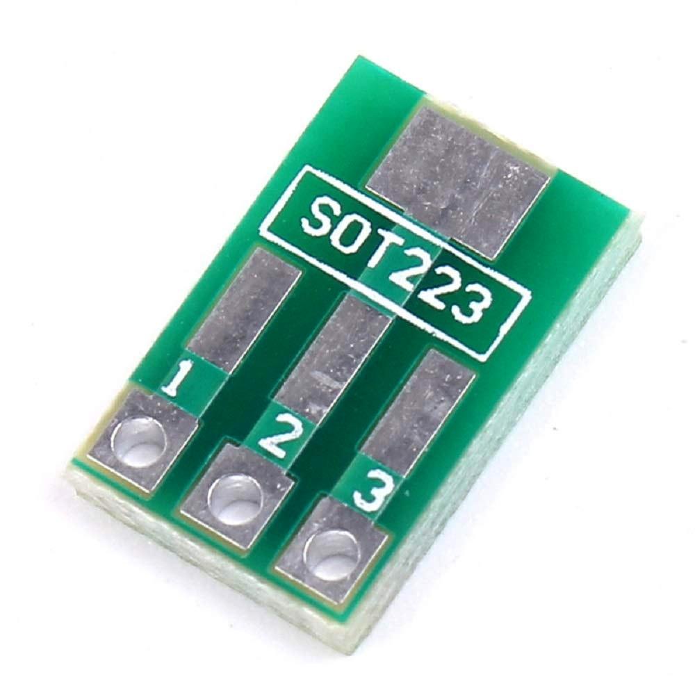 SOT-89, SOT223 to DIP PCB Transfer Board DIP Pin Board Pitch Adapter – 2Pcs
