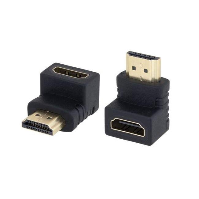 HDMI Female to HDMI Male 90 Degree L Shape Adapter/Connector