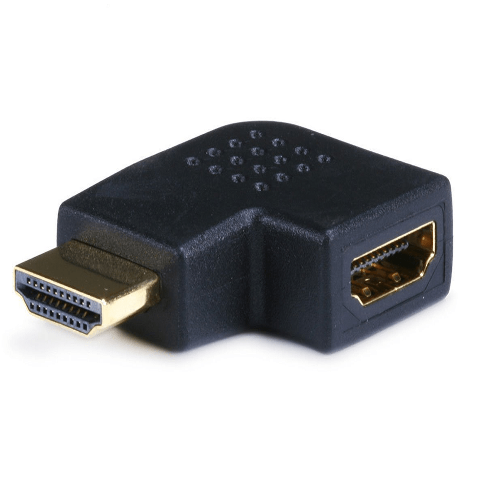 Right Angle HDMI Female to Male Connector
