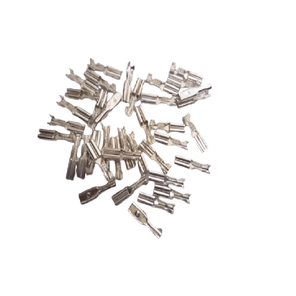 2.8mm Brass Female Lugs (25 Pcs)