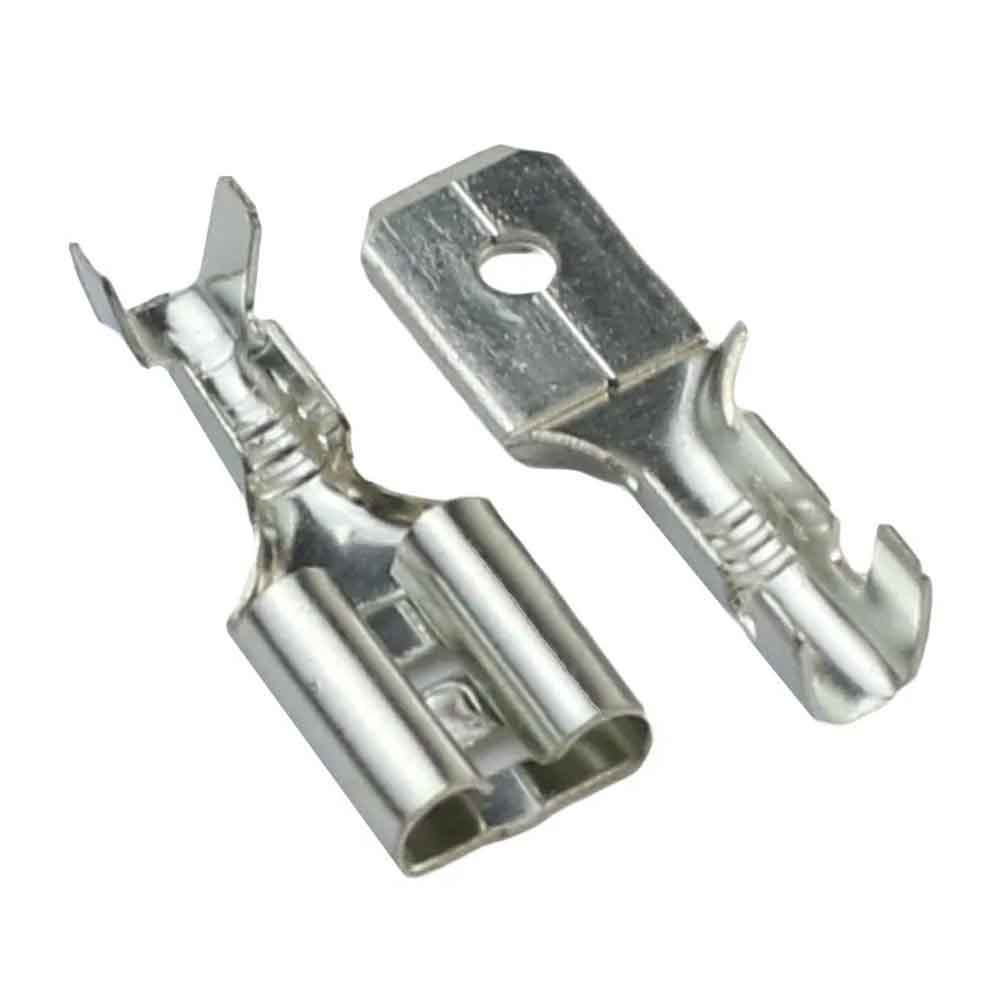 4.8mm Non-Insulated Lugs 2 Pair (Male+Female)