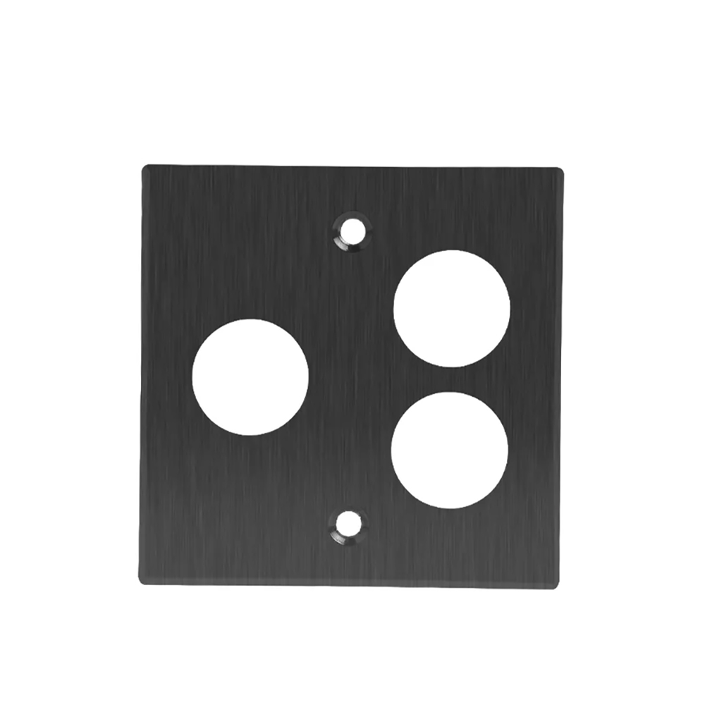 Faceplate 86 3 Port for Type-C Connector – Aluminum Alloy Wall Panel