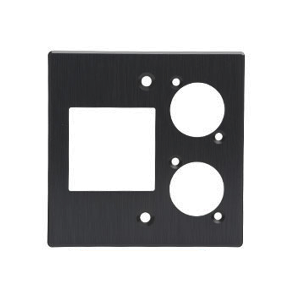 Faceplate 86 3 Port for Type-D Connector
