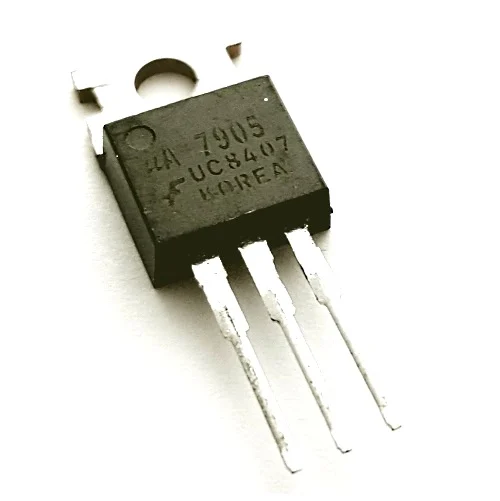 7905 TO-220-3 Linear Voltage Regulator (Pack of 3 ICs)