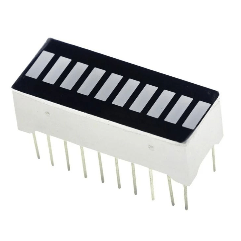10 Segments 4 Colors Stripe Digital Tubes 2R3Y4G1B Anode