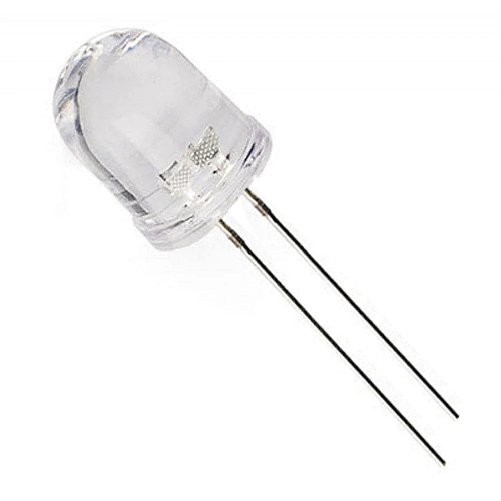 10mm LED White (5 Pcs)