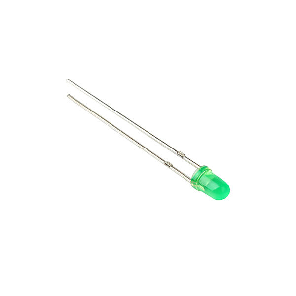 LED 3MM GREEN (5 Pieces)