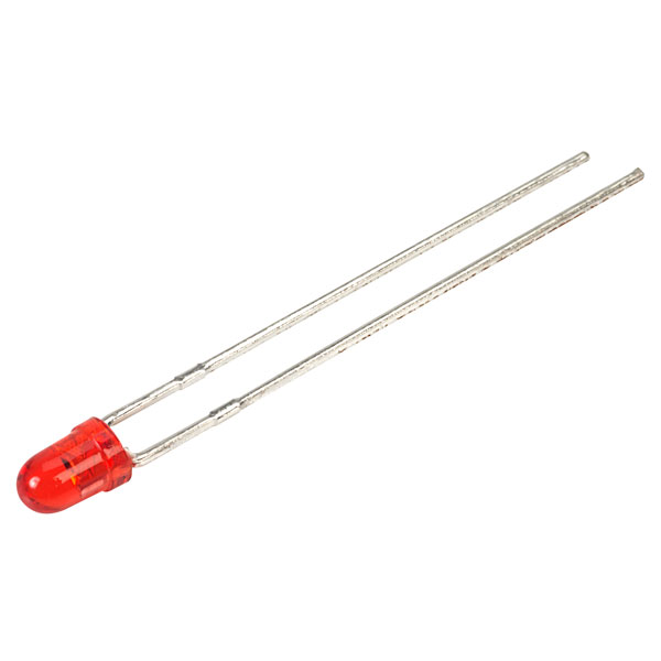 LED 3MM RED (5 Pieces)