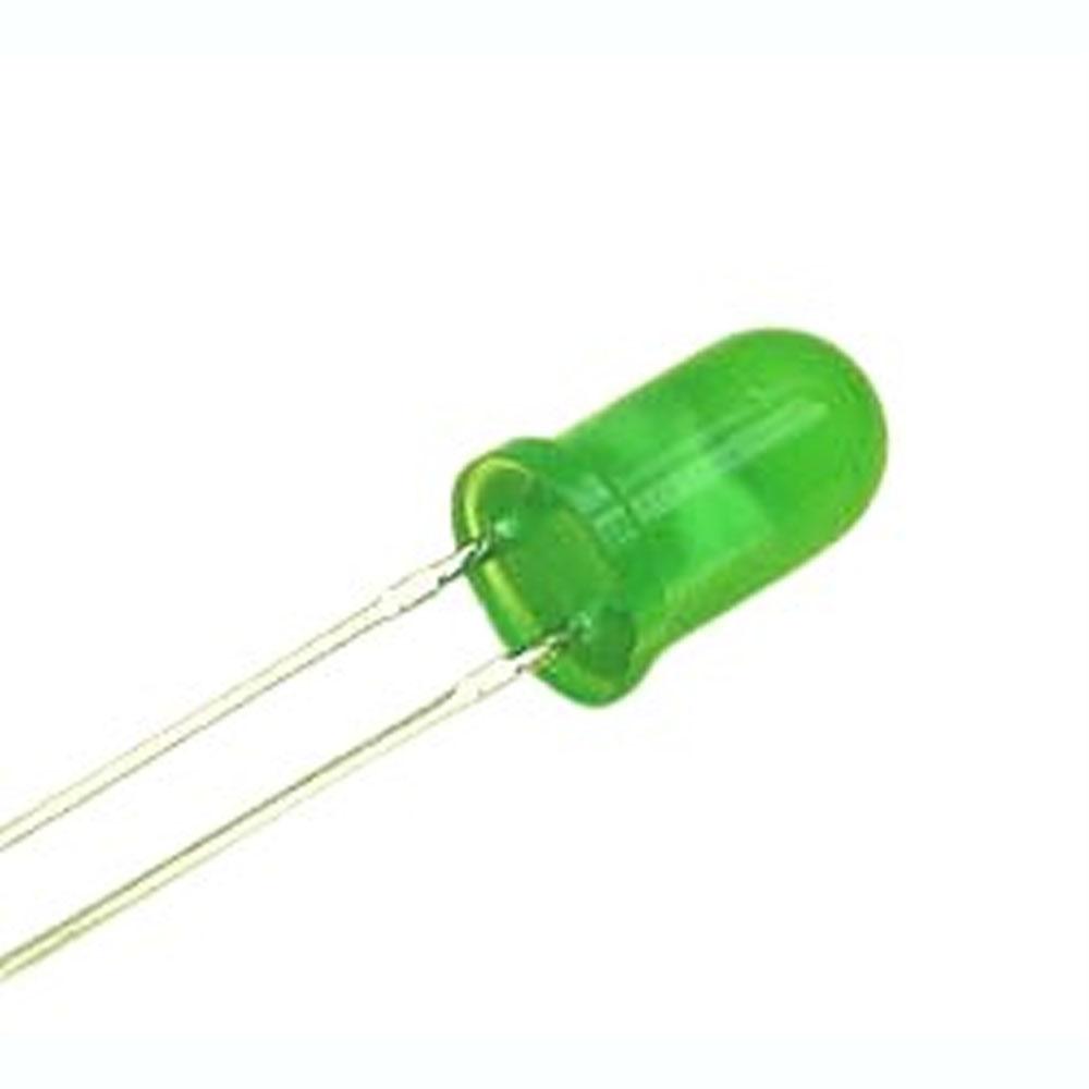 LED 5mm Green(5 Pcs)