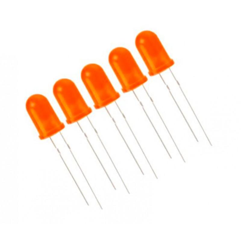 LED 5MM Orange (5 Pcs)
