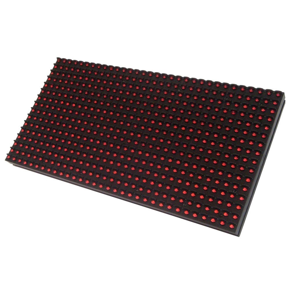 P10 Outdoor LED Display Panel Module – 32×16 – High Brightness RED – 5V – Dot Matrix Display