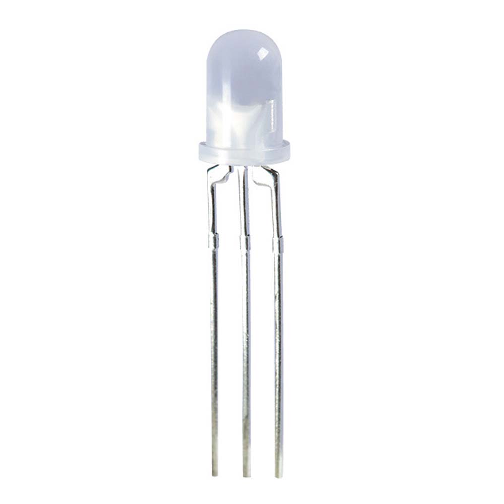 Parrot Green & Red 5mm Through Hole Common Anode Bicolor LED (Pack of 5)