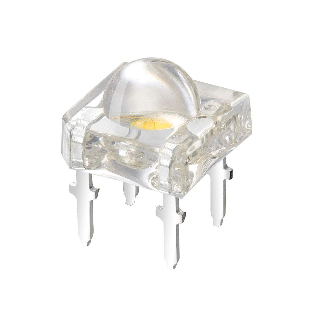 Piranha 4 pin LED 5mm warm white(PACK OF 2)
