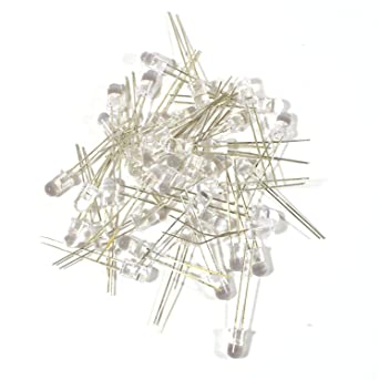 Super Bright White LED 3MM (10 pcs )