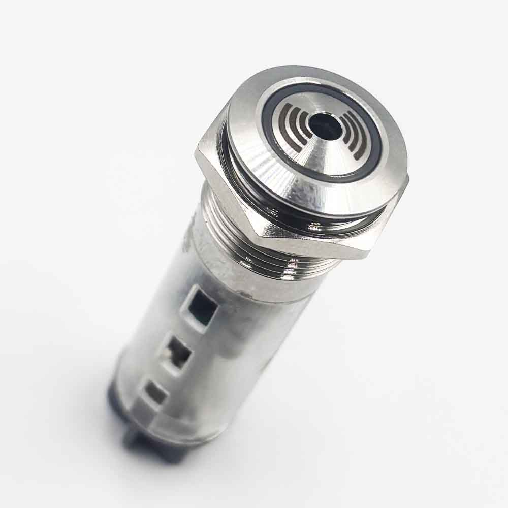 19mm 12V Red LED Metal Buzzer With Light